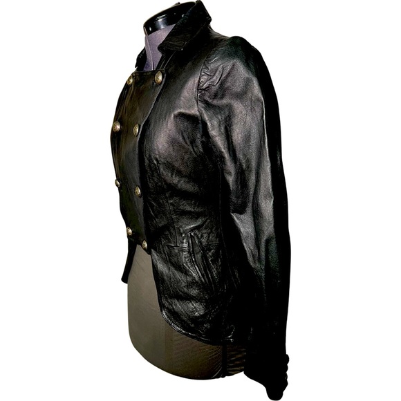 Illia women’s leather jacket size 6 - Picture 4 of 12